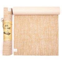 Jute Mat - White, White
