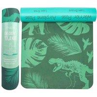 Myga Kid's Printed Yoga Mat - Jurassic Jungle, Multi