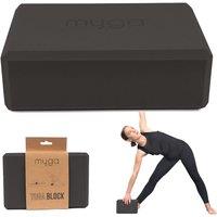 Foam Yoga Block - Black, Black