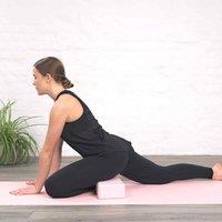 Foam Yoga Block - Dusty Pink, Pink