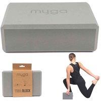 Foam Yoga Block - Grey, Grey