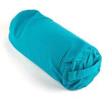 Myga Yoga Buckwheat Support Bolster Pillow - Turquoise, Blue