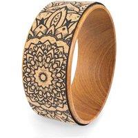 Yoga Wheel - Cork Mandala, Cream