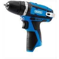 Draper 12V Drill Driver Kit, Blue