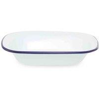Interiors By PH 24cm Rectangular Pie Dish, Blue