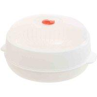 Interiors By PH Microwave Steamer - White And Clear, White