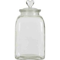 Interiors By PH Valentine Large Storage Jar, Clear