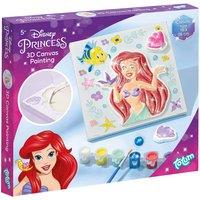 Totum Disney Princess 3D Canvas Plaster Casting Painting Kit, Multi