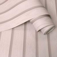 Holden Decor Wood Slat Pink Wallpaper 10m x 53cm, Pink