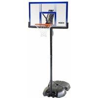 Lifetime Adjustable Portable Basketball Hoop - 48-inch Polycarbonate, Black