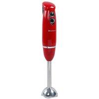Wonderchef 400W Crimson Edge Hand Blender - Red, Red