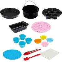 Tower 17 Piece Air Fryer Accessory Baking Set, Multi