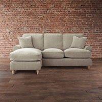 Lowa Left Hand Corner Chaise Sofa Manhattan Putty