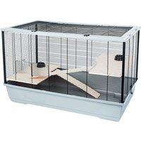 Little Friends Langham XL Small Animal Cage - Grey, Black