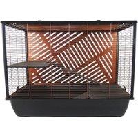 Little Friends The Hampton Copper Small Animal Cage, Black