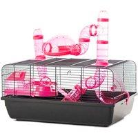 Little Friends The Landmark Small Animal Cage - Pink, Pink