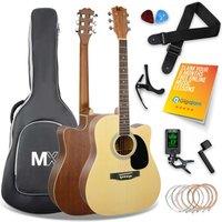 3rd Avenue MX Cutaway Acoustic Guitar Pack- Natural