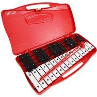 A-star 25 Note Chromatic Glockenspiel, Red