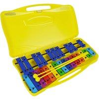 A-star 25 Note Chromatic Glockenspiel - Rainbow, Yellow