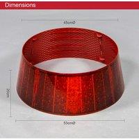 Glossy Christmas Tree Skirt - Red, Red