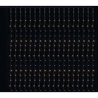 Snowtime 3mx3m Warm White LED Multi-function Curtain Light, White