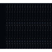 Snowtime 3mx3m Ice White LED Multi-function Curtain Light, White