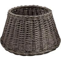 St Helens Christmas Wicker Tree Skirt Small, Brown