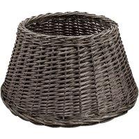 St Helens Christmas Wicker Tree Skirt Large, Brown