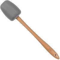 Tala Silicone Spoon Spatula Wooden Handle Grey, Grey