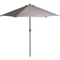 Monaco Grey 2.7m Parasol, Grey