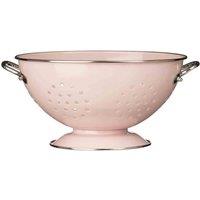 Maison By Premier Enamel Retro Colander - Pastel Pink