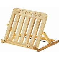 Maison By Premier Tropical Hevea Wood Cookbook Stand, Brown
