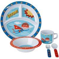 Maison By Premier Kids Super Rupert Dinner Set, Blue