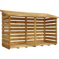 Mercia Double Log Store 6' x 3'