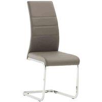 World Furniture 4 x Soho Dining Chair - Grey, Grey