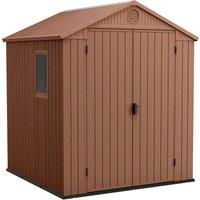Keter Darwin 6' x 6' Shed, Brown