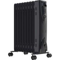 Mylek Oil Filled Heater Radiator 2kW - Grey