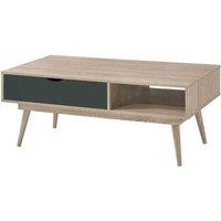 Alford Scandinavian Low Coffee Table - Sonoma Oak, Brown