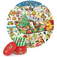 Boppi Christmas 150 Piece Round Jigsaw Puzzle, Multi