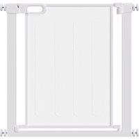 PawHut Pressure Fit Safety Pet Gate for Doorways and Staircases (75-82 cm) - White, White