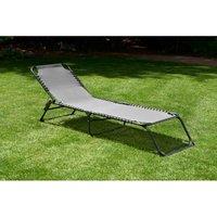 Glendale Textaline Sunbed, Grey