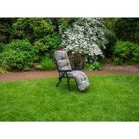 Glendale Tropical Grey Deluxe Relaxer, Black