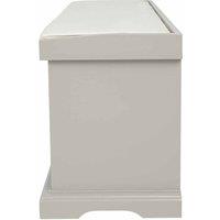 Charles Bently Charnwood Hallway Bench With Three Storage Basket