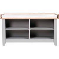 Charles Bently Charnwood Hallway Bench With Open Shoe Tidy