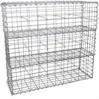 Monstershop Gabion Baskets 100 x 30 x 30cm - 3 Pack