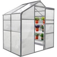 Monster Shop Greenhouse 6ft x 4ft, Silver