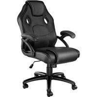 Tectake Gaming Chair Racing Mike - Black, Black