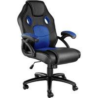 TecTake Gaming Chair Racing Mike - Black And Blue