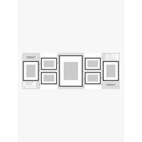 Nielsen Jackson 7 Piece Gallery Set Grey Aluminium, Grey