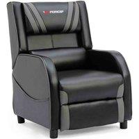 RANGER S FAUX LEATHER GAMING SEAT RECLINER ARMCHAIR SOFA RECLINING CINEMA CHAIR